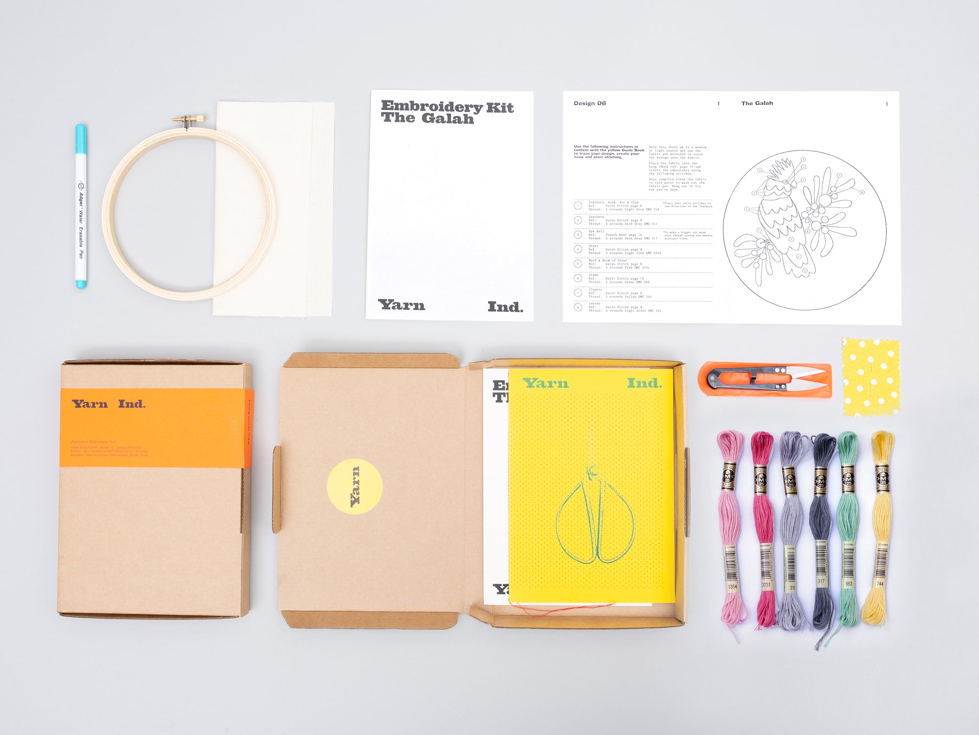 YARN IND. BEGINNERS KIT - GALAH