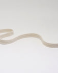 ORGANIC COTTON DOUBLE FLEECE ELASTIC RIBBON - 11mm - NATURAL UN-DYED