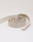 ORGANIC COTTON EDGE BINDING ELASTIC RIBBON - 15mm - NATURAL