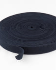 ORGANIC COTTON ELASTIC RIBBON - 28mm - BLACK