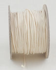 ORGANIC COTTON TUBULAR CORD - 2MM NATURAL