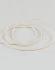 ORGANIC COTTON TUBULAR CORD - 2MM NATURAL
