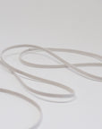 ORGANIC COTTON ELASTIC RIBBON - 3mm - NATURAL