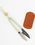 SHOZABURO THREAD SNIPS WITH SILK IGA BRAID - YELLOW