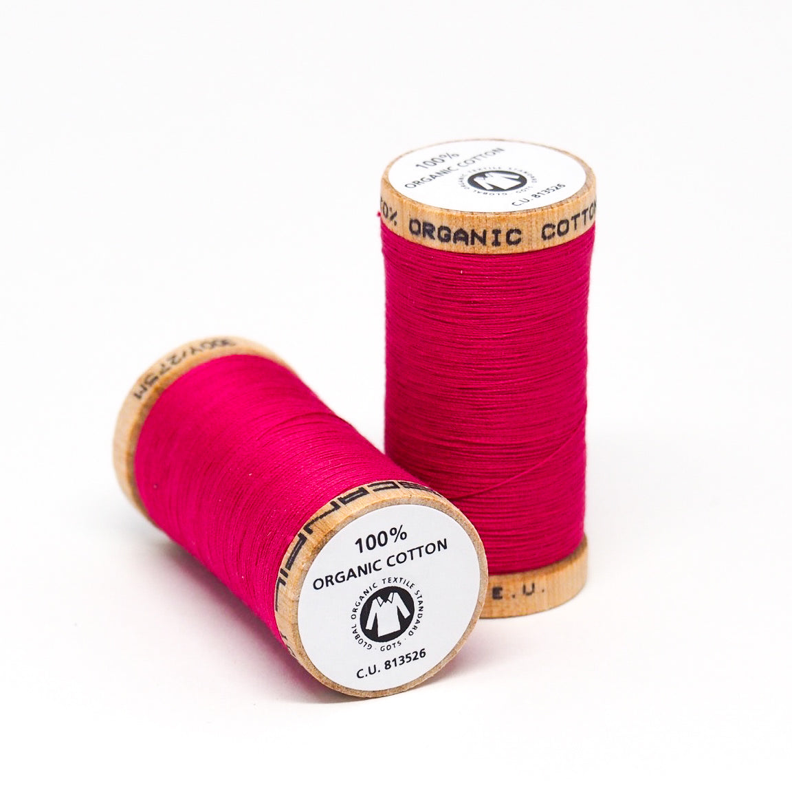 Organic Cotton Thread Deep Rose | Buy Online - Sew For Good