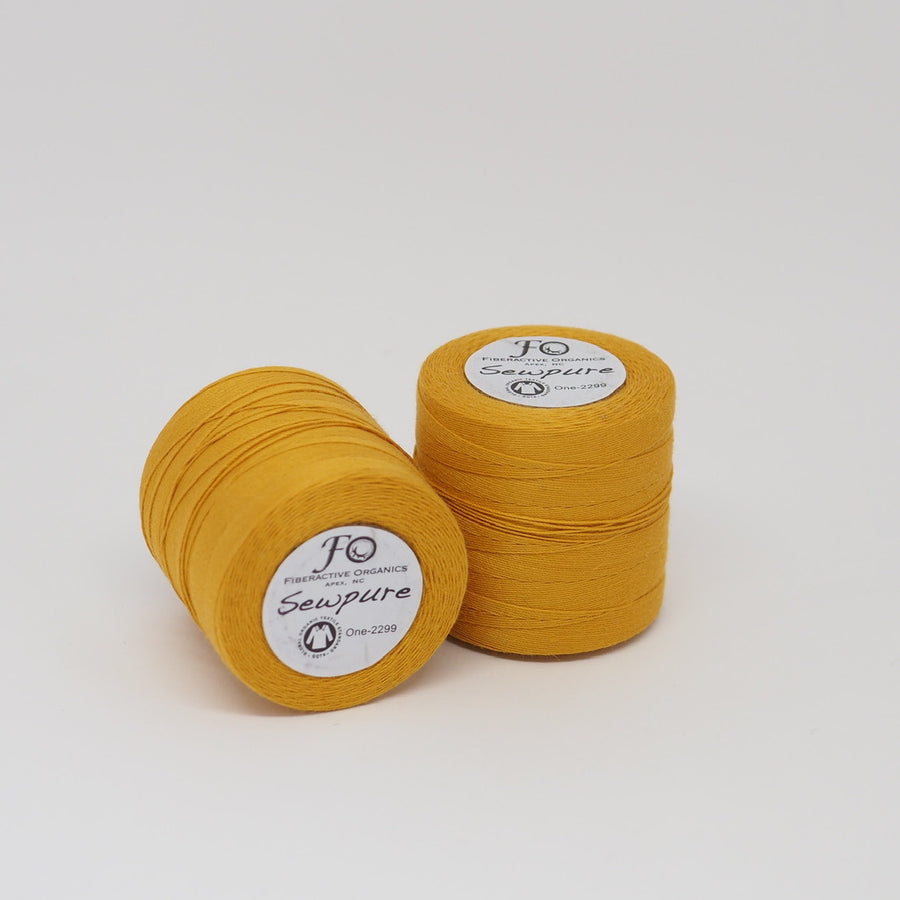SEWPURE ORGANIC COTTON THREAD SAMPLE TEX 70 - ONE METRE ONLY