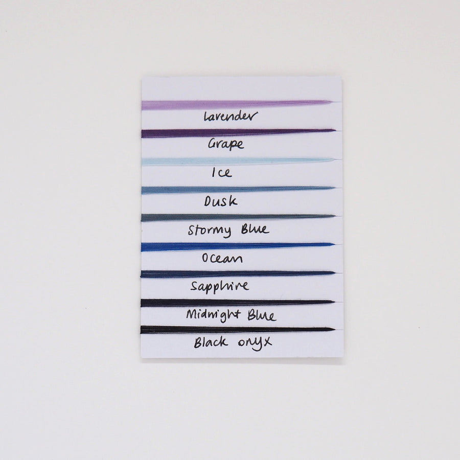 SCANFIL ORGANIC COTTON THREAD SAMPLE - ALL 34 COLOURS  - Tex 35