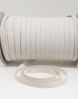 ORGANIC COTTON ELASTIC RIBBON - 10mm - NATURAL