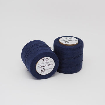 SEWPURE ORGANIC COTTON THREAD MIDNIGHT - TEX 40