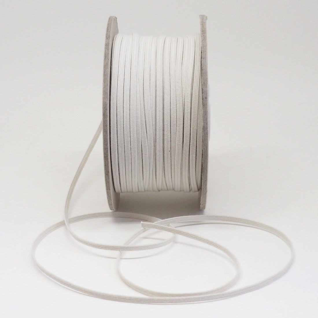 ORGANIC COTTON ELASTIC RIBBON - 3mm - NATURAL