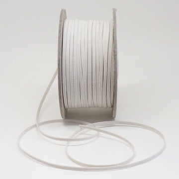 ORGANIC COTTON ELASTIC RIBBON - 3mm - NATURAL