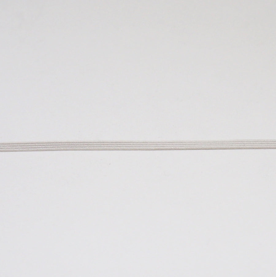 ORGANIC COTTON ELASTIC RIBBON - 3mm - NATURAL