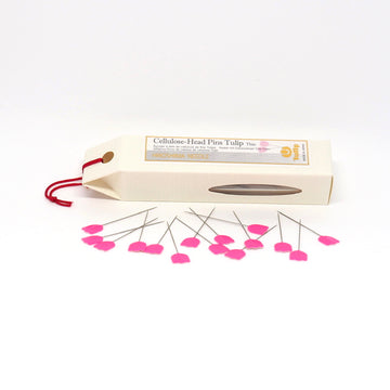 Tulip Hiroshima - Cellulose Head Pins Tulip Thin