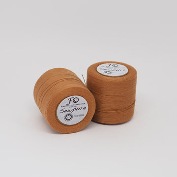 SEWPURE ORGANIC COTTON THREAD PUMPKIN - TEX 40