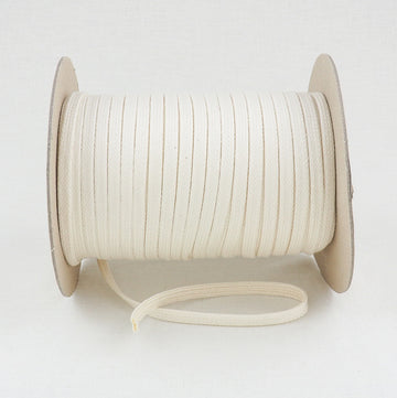 ORGANIC COTTON TUBULAR CORD - 9MM NATURAL