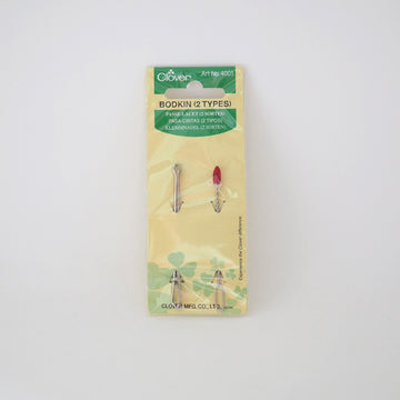 Clover Bodkin Set -  Jagged Grip and Ball Tip for Elastic