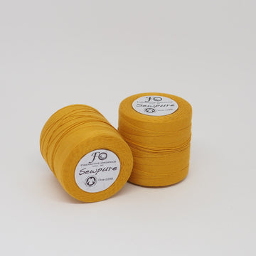 SEWPURE ORGANIC COTTON THREAD MARIGOLD - TEX 70