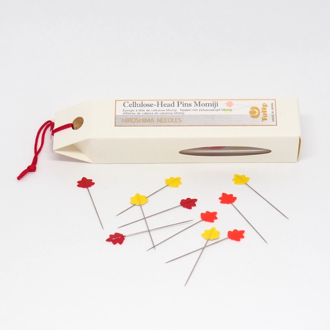 Tulip Hiroshima - Cellulose Head Pins Momiji