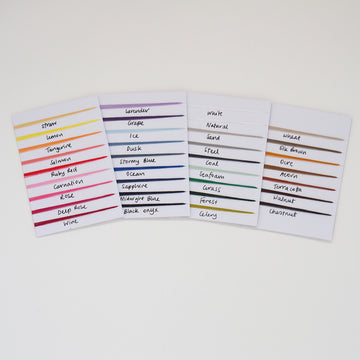 SCANFIL ORGANIC COTTON THREAD SAMPLE - 1 METRE ONLY - Tex 35
