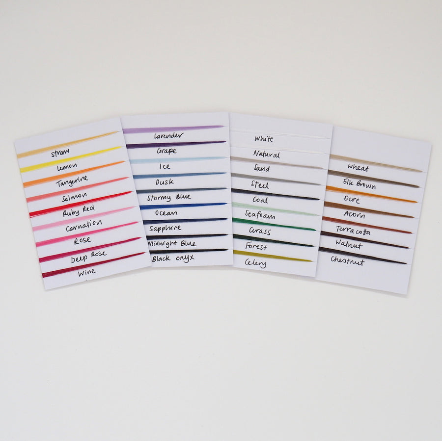 SCANFIL ORGANIC COTTON THREAD SAMPLE - 1 METRE ONLY - Tex 35