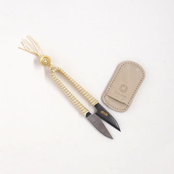 SHOZABURO THREAD SNIPS WITH SILK IGA BRAID - GOLD