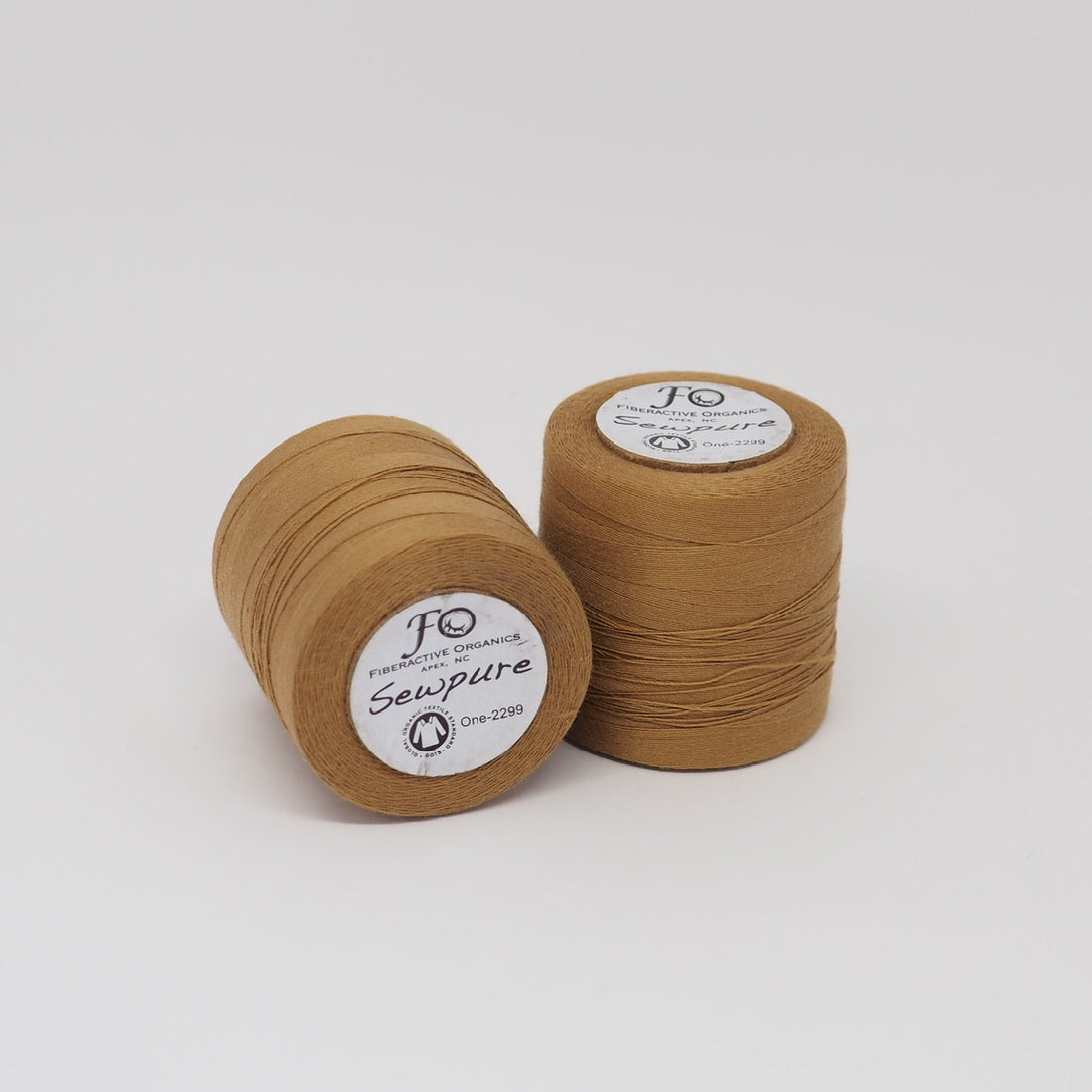 SEWPURE ORGANIC COTTON THREAD CAMEL - TEX 40